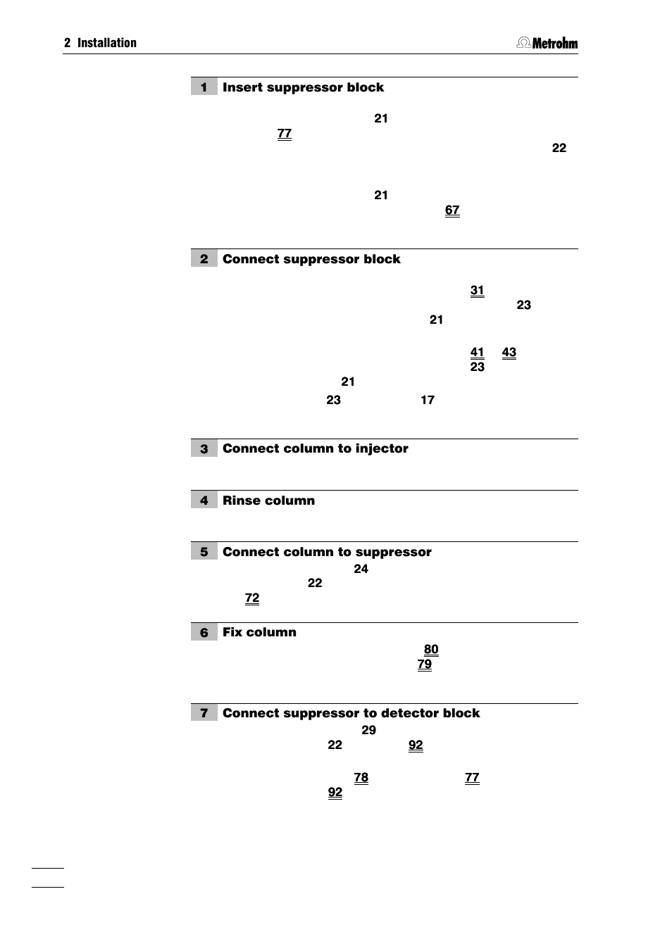 Metrohm 753 Suppressor Module User Manual | Page 19 / 47