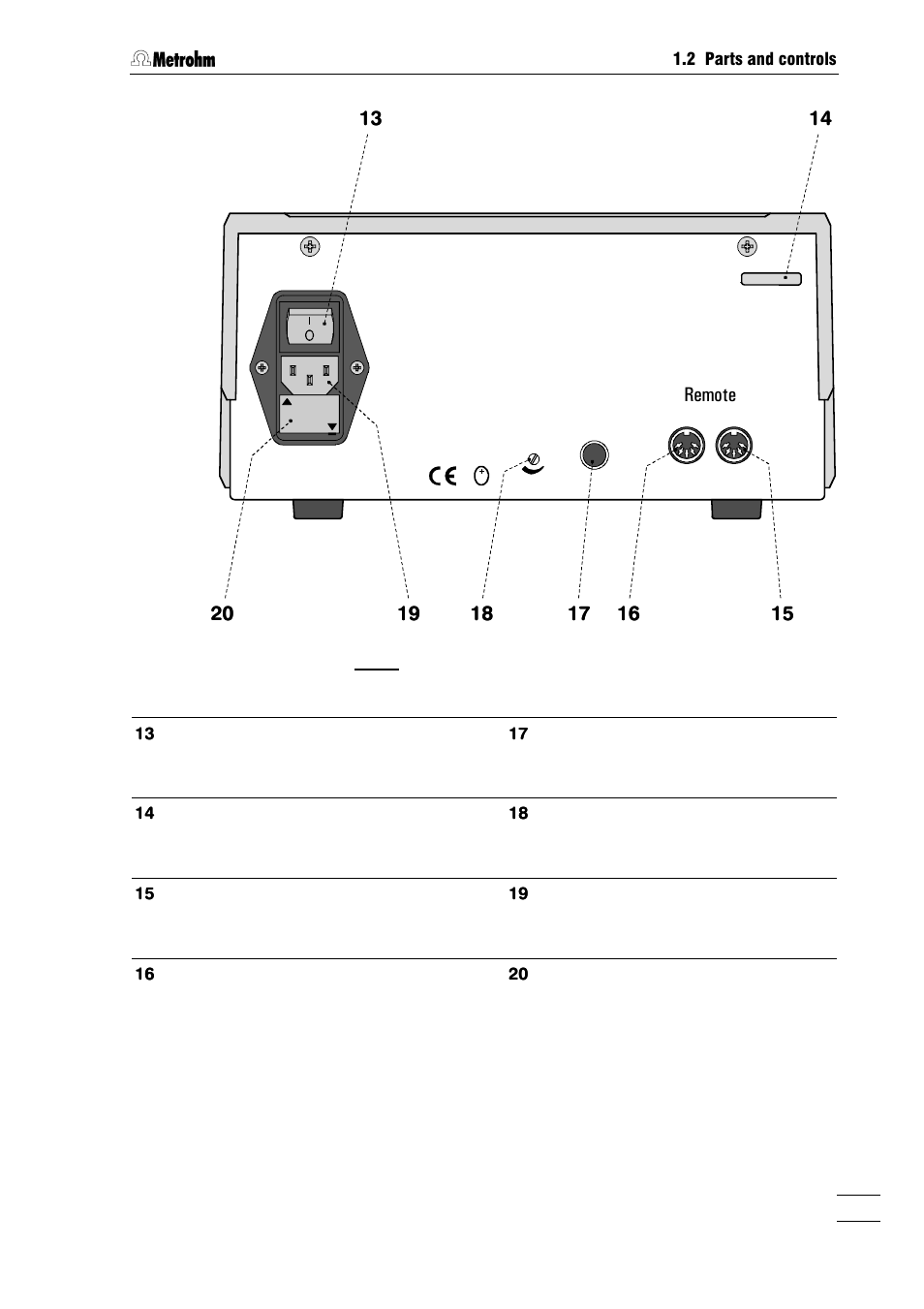 Metrohm 753 Suppressor Module User Manual | Page 6 / 47