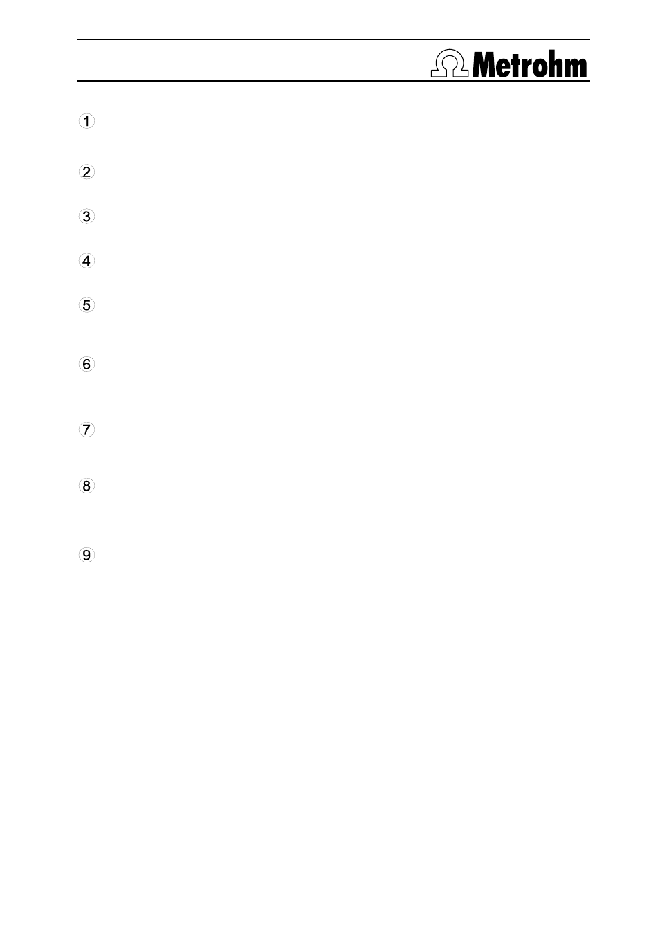 Metrohm TitrIC 3 User Manual | Page 10 / 16