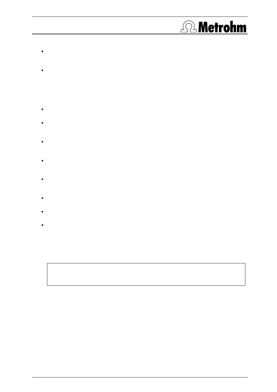 Metrohm TitrIC 3 User Manual | Page 14 / 16