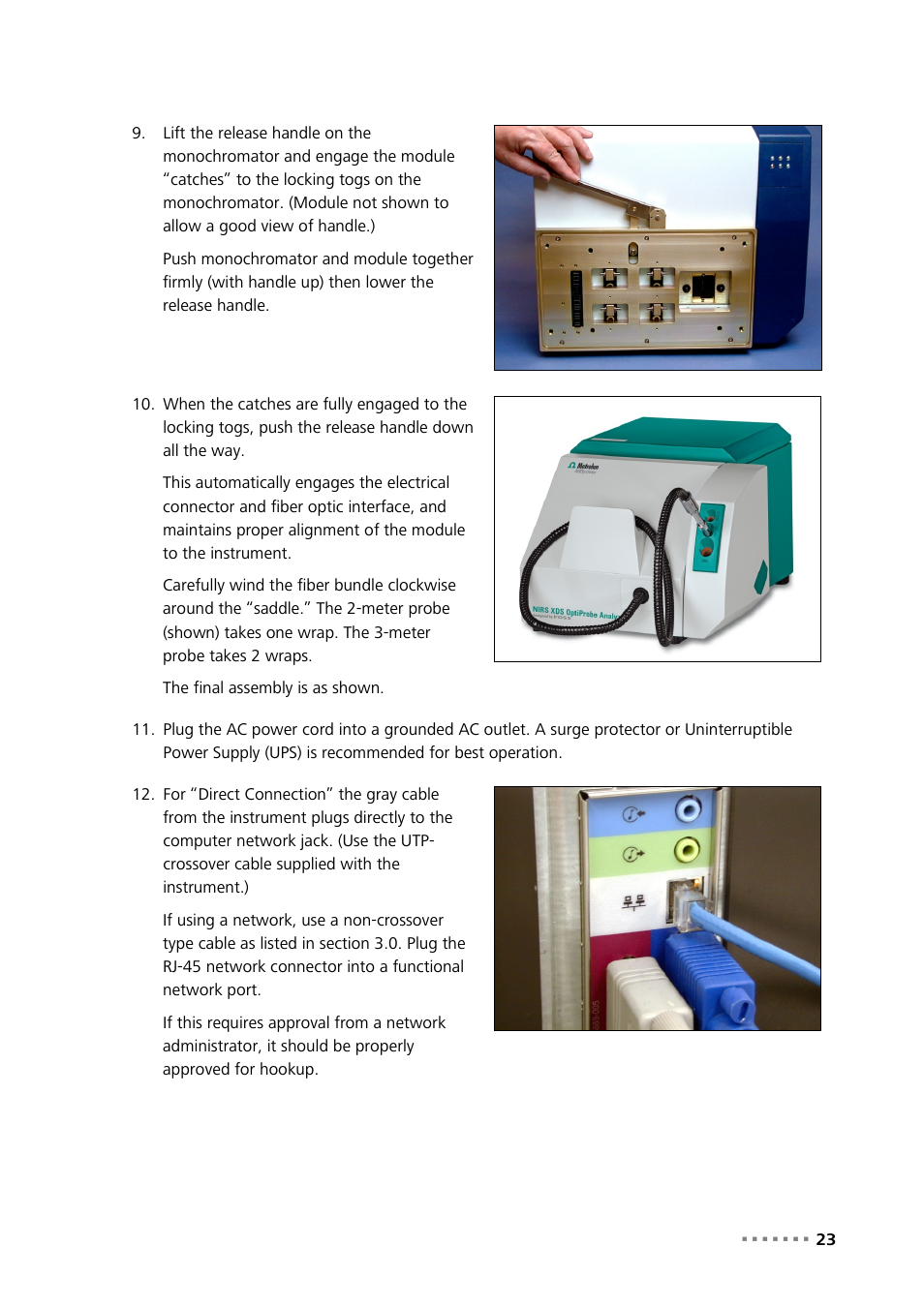 Metrohm NIRS XDS Interactance OptiProbe Analyzer User Manual | Page 25 / 95