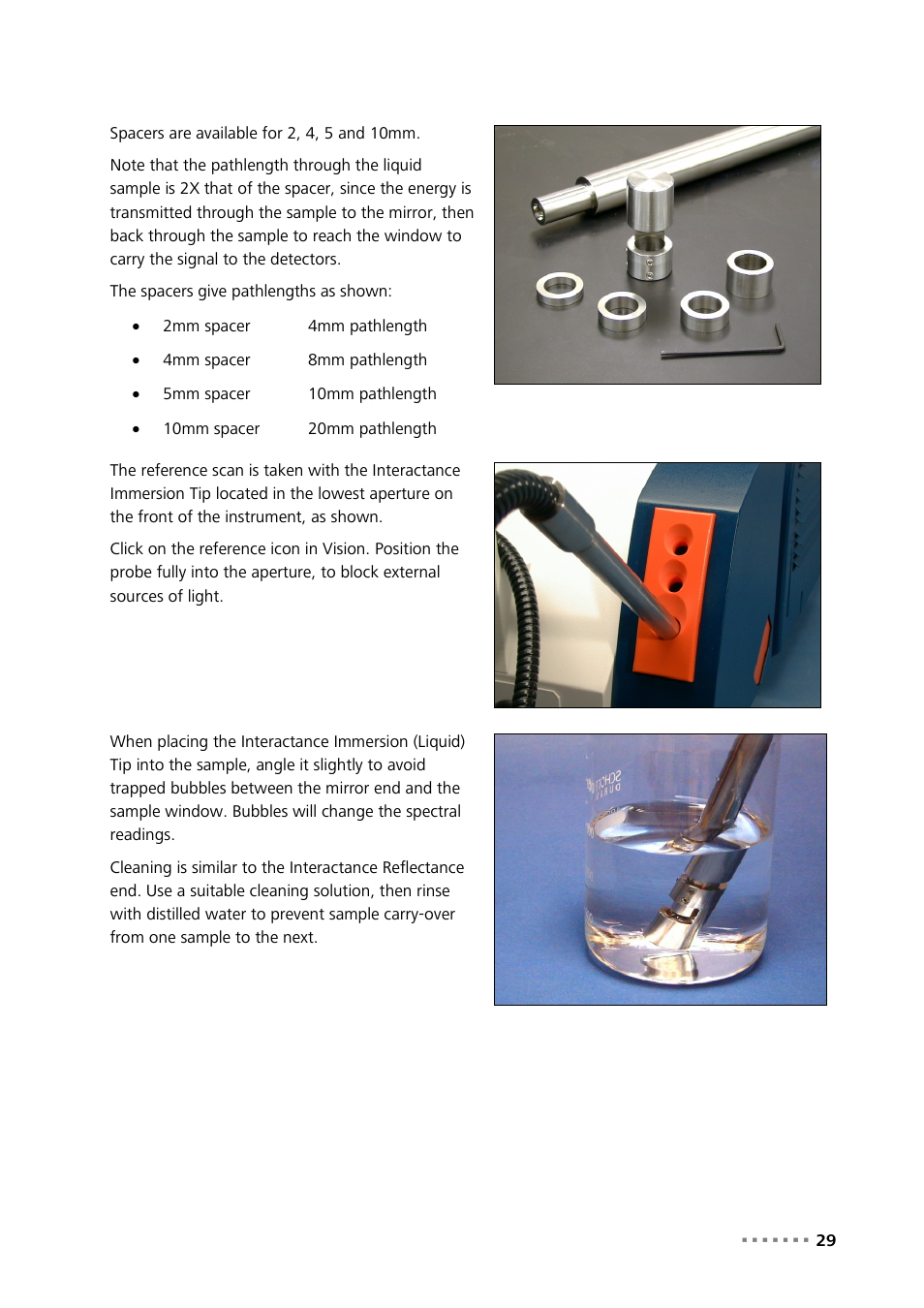Metrohm NIRS XDS Interactance OptiProbe Analyzer User Manual | Page 31 / 95