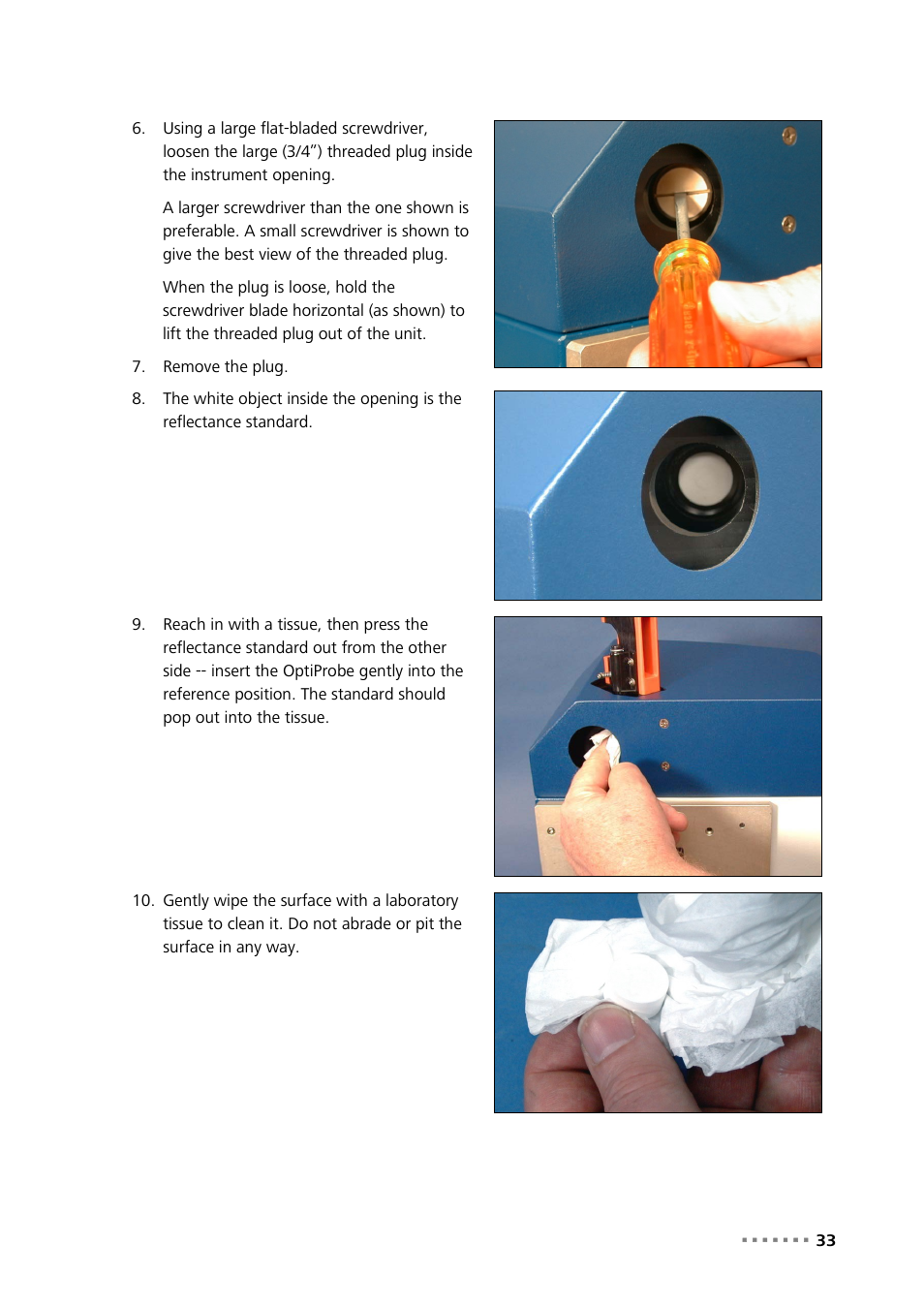 Metrohm NIRS XDS Interactance OptiProbe Analyzer User Manual | Page 35 / 95