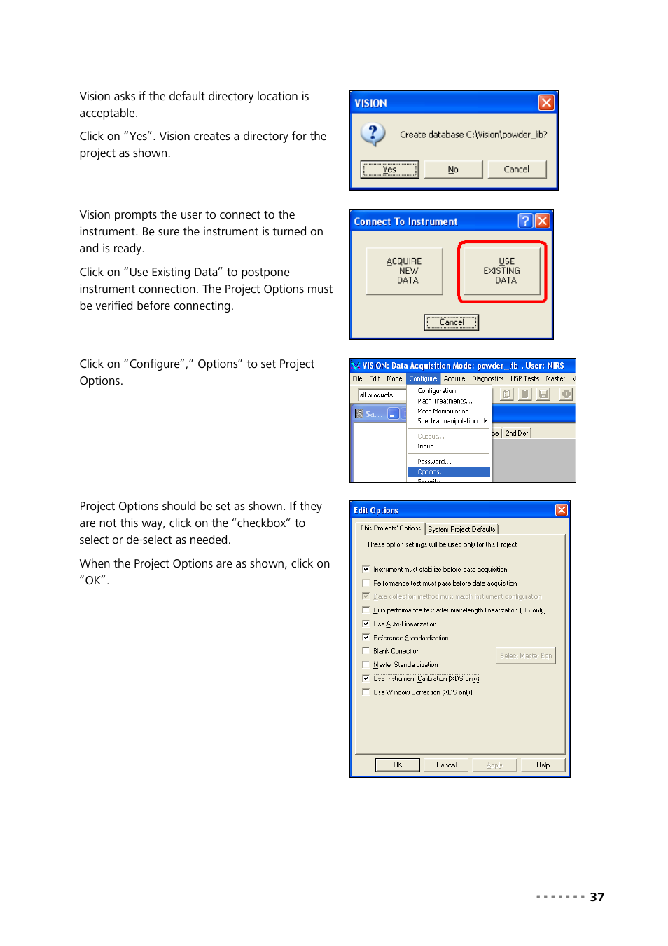 Metrohm NIRS XDS Interactance OptiProbe Analyzer User Manual | Page 39 / 95