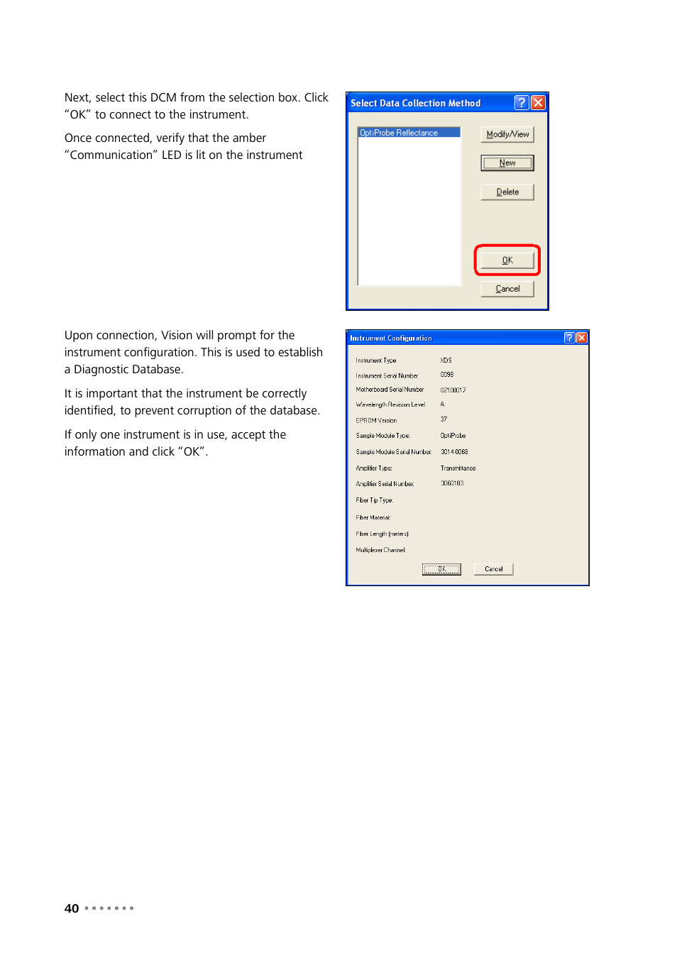 Metrohm NIRS XDS Interactance OptiProbe Analyzer User Manual | Page 42 / 95