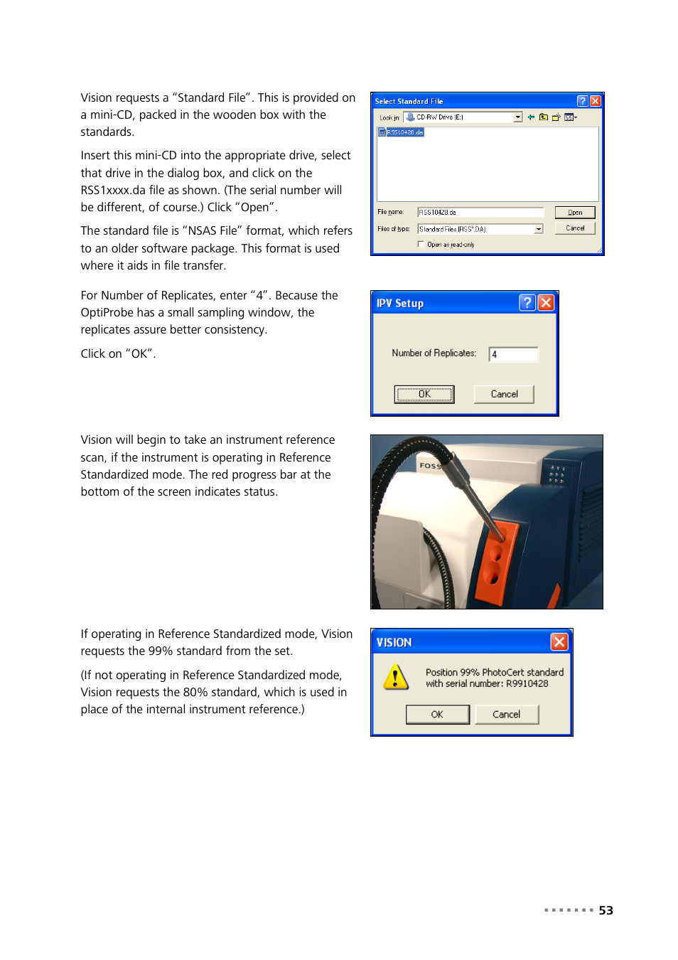 Metrohm NIRS XDS Interactance OptiProbe Analyzer User Manual | Page 55 / 95