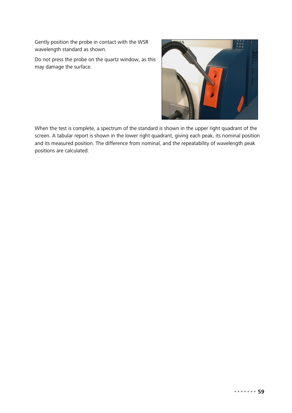 Metrohm NIRS XDS Interactance OptiProbe Analyzer User Manual | Page 61 / 95