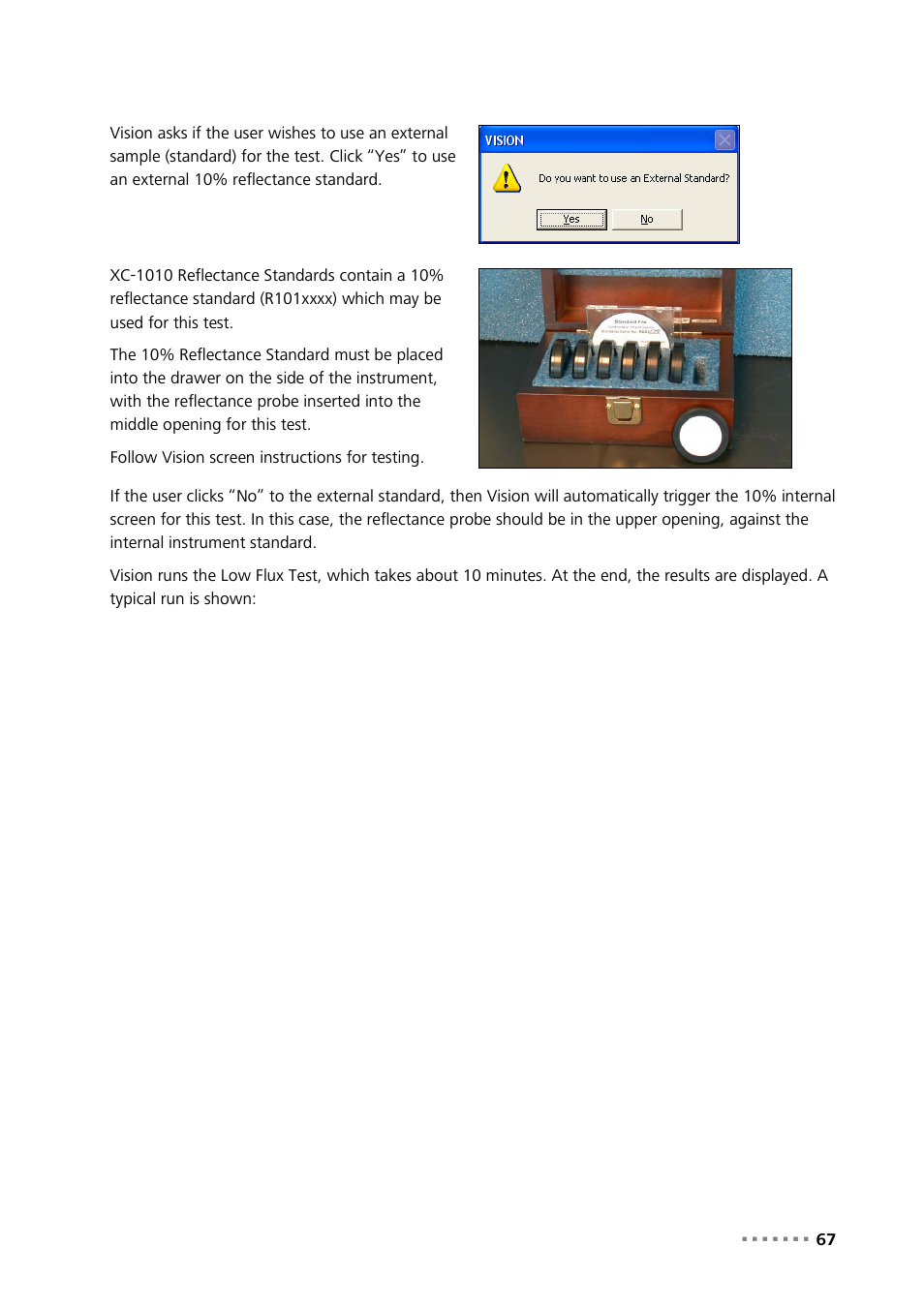 Metrohm NIRS XDS Interactance OptiProbe Analyzer User Manual | Page 69 / 95