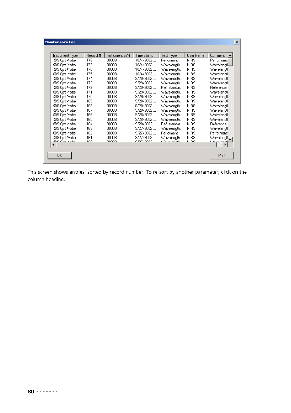 Metrohm NIRS XDS Interactance OptiProbe Analyzer User Manual | Page 82 / 95