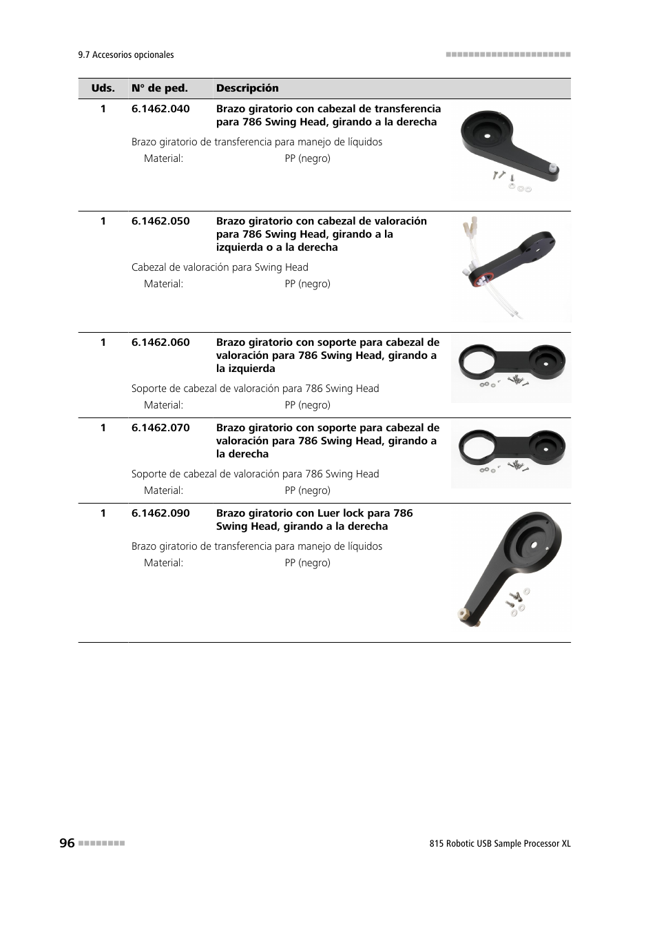 Metrohm 815 Robotic USB Sample Processor XL User Manual | Page 104 / 114