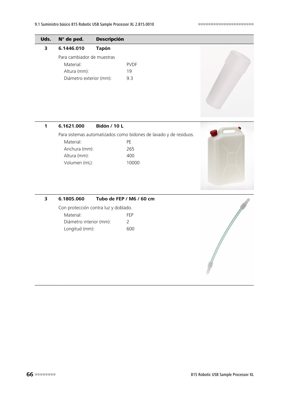Metrohm 815 Robotic USB Sample Processor XL User Manual | Page 74 / 114