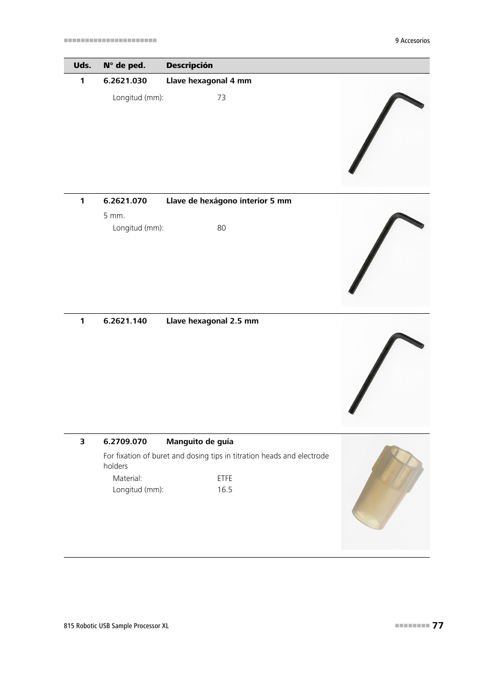 Metrohm 815 Robotic USB Sample Processor XL User Manual | Page 85 / 114