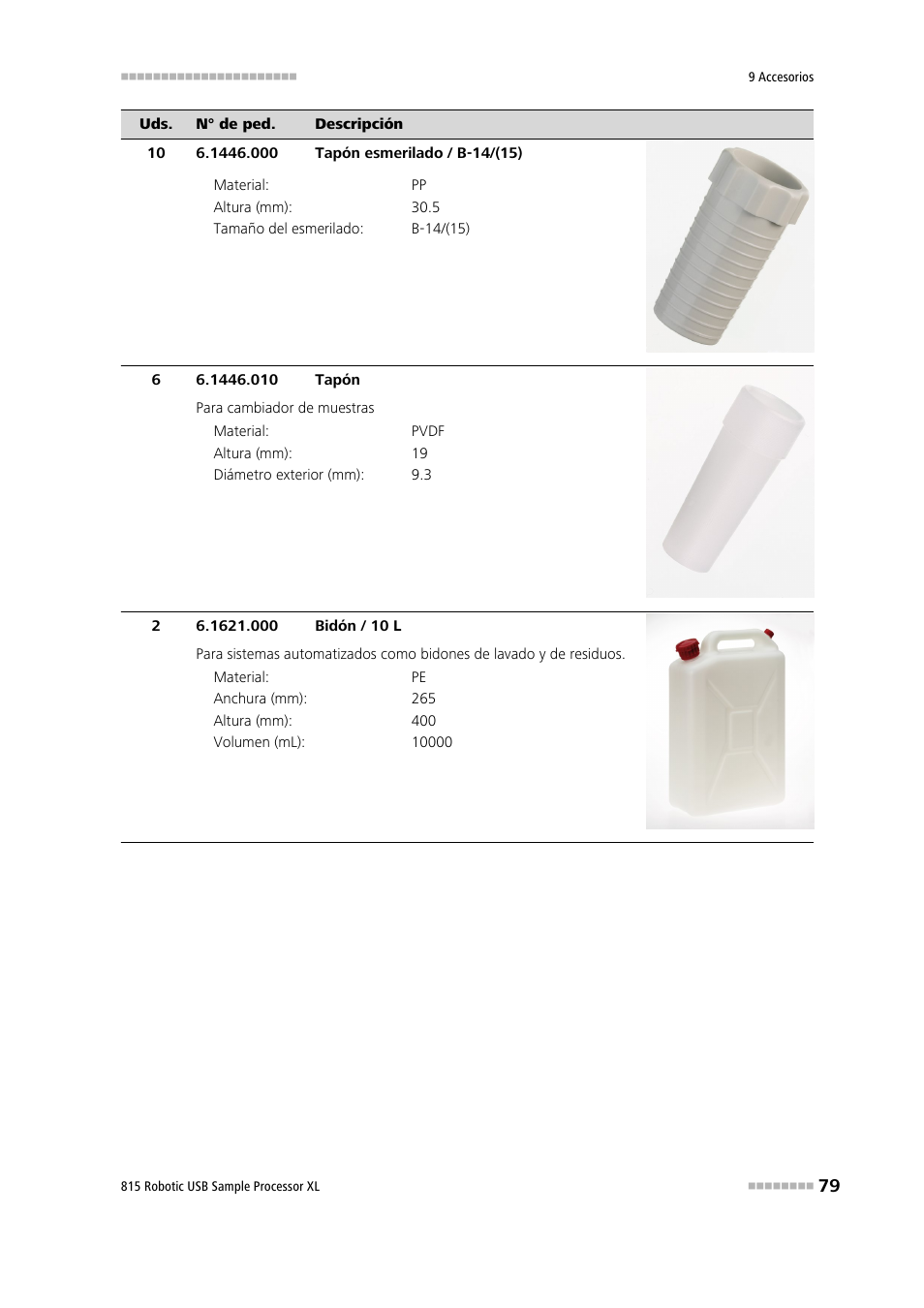 Metrohm 815 Robotic USB Sample Processor XL User Manual | Page 87 / 114