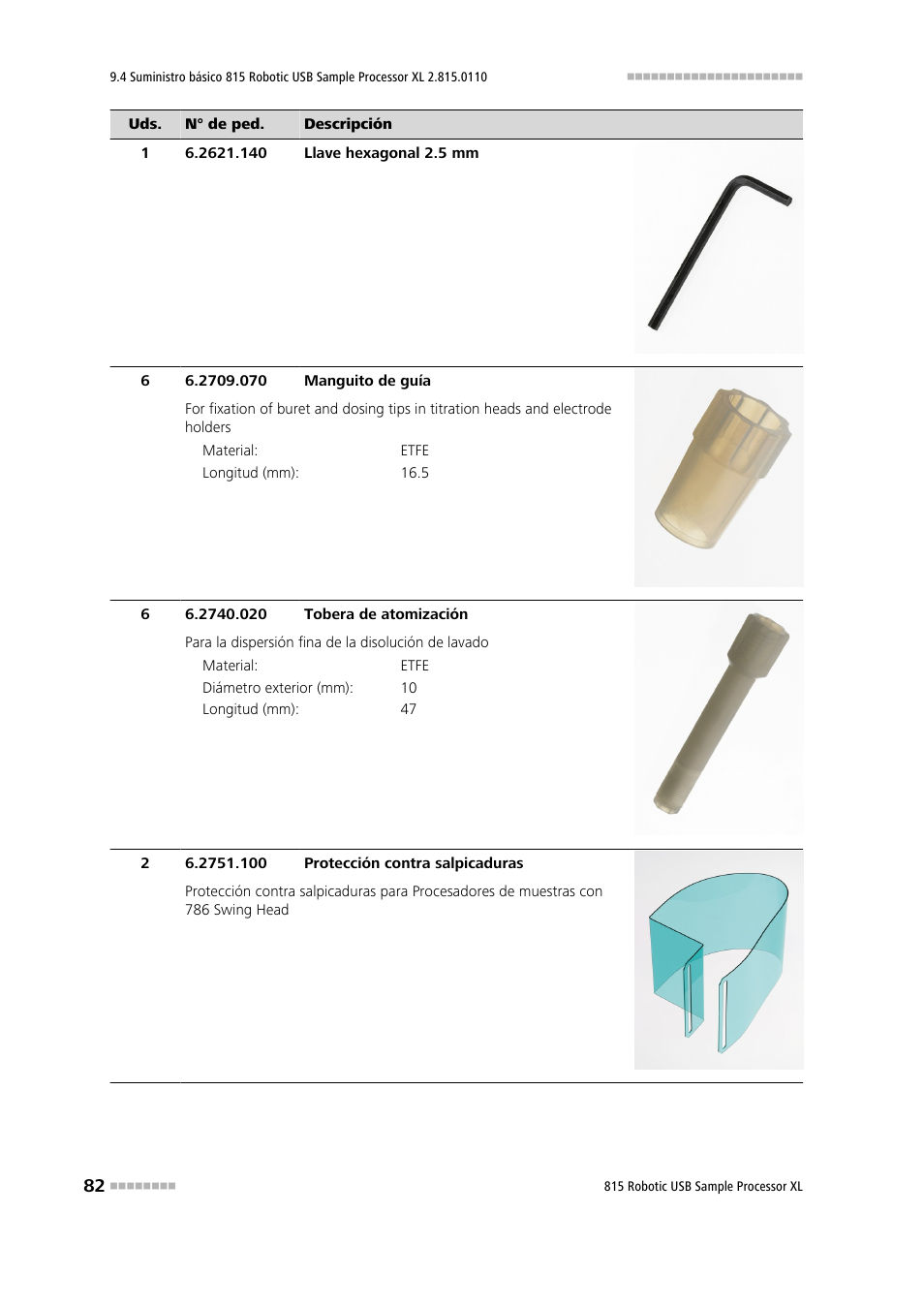Metrohm 815 Robotic USB Sample Processor XL User Manual | Page 90 / 114