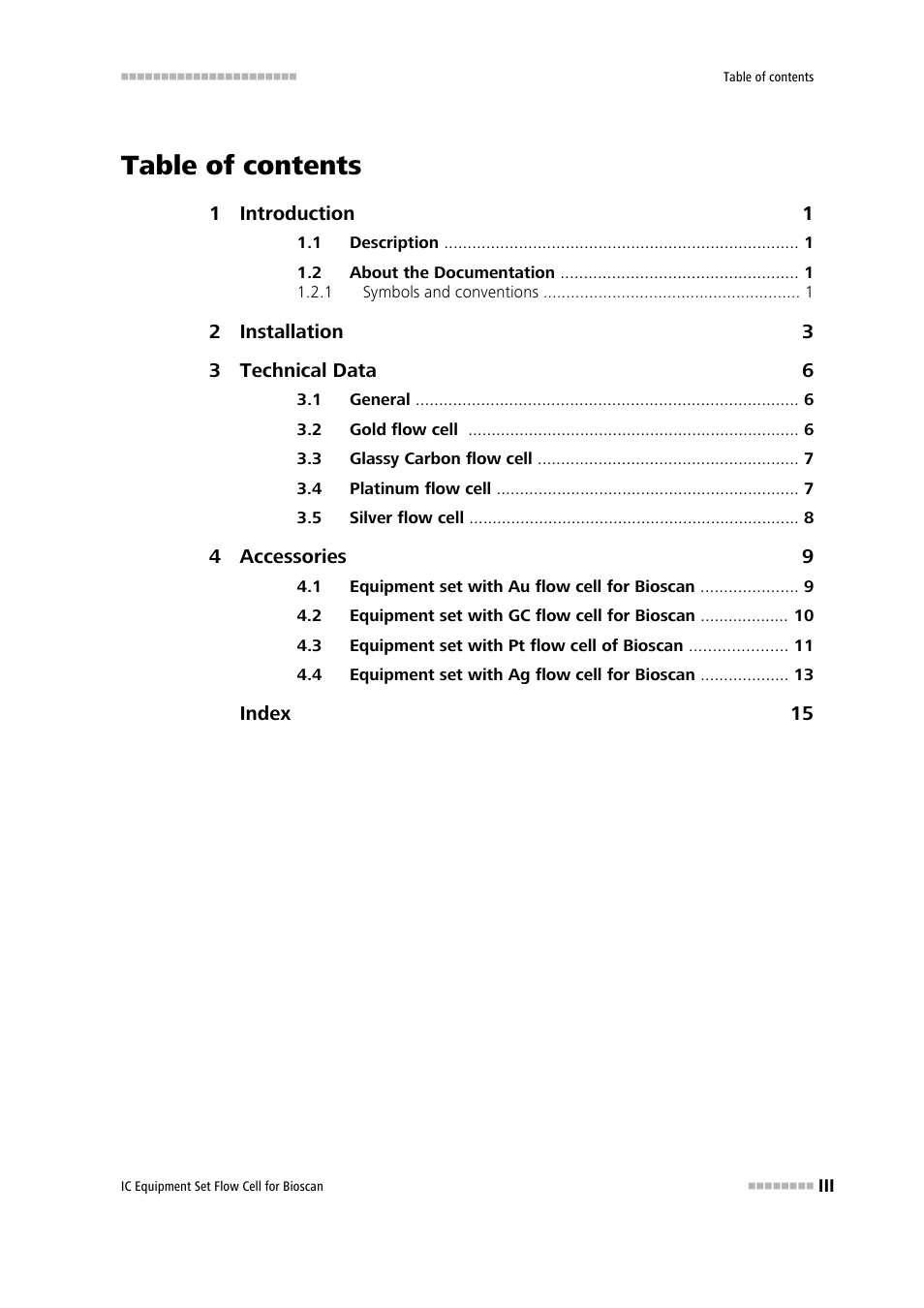 Metrohm Flow Cell for Bioscan – 6.5331.0X0 User Manual | Page 5 / 21