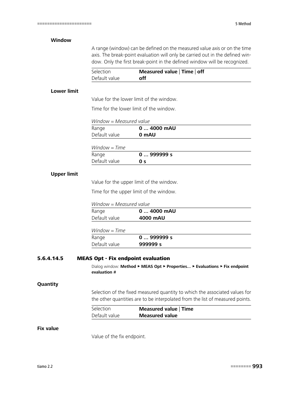 5 meas opt - fix endpoint evaluation | Metrohm tiamo 2.2 Manual User Manual | Page 1007 / 1574
