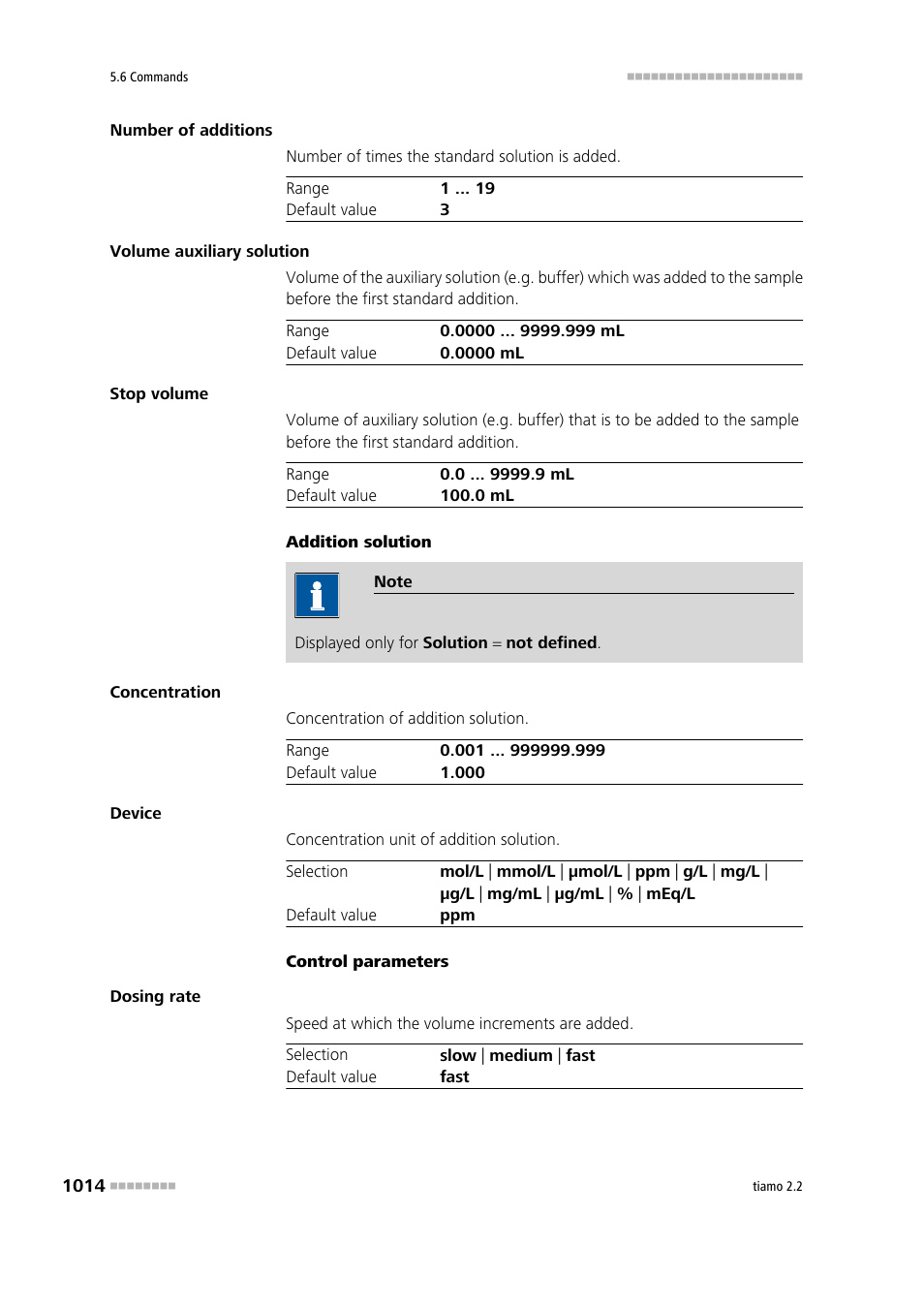 Metrohm tiamo 2.2 Manual User Manual | Page 1028 / 1574