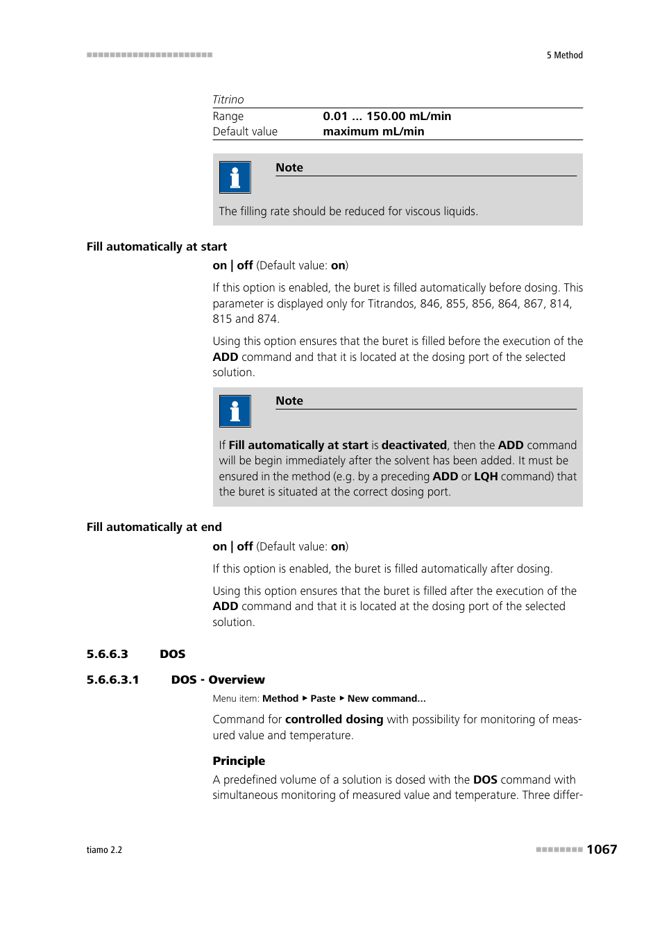 3 dos, 1 dos - overview | Metrohm tiamo 2.2 Manual User Manual | Page 1081 / 1574