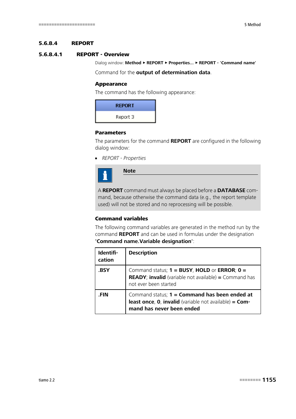 4 report, 1 report - overview, Report | Report - overview | Metrohm tiamo 2.2 Manual User Manual | Page 1169 / 1574