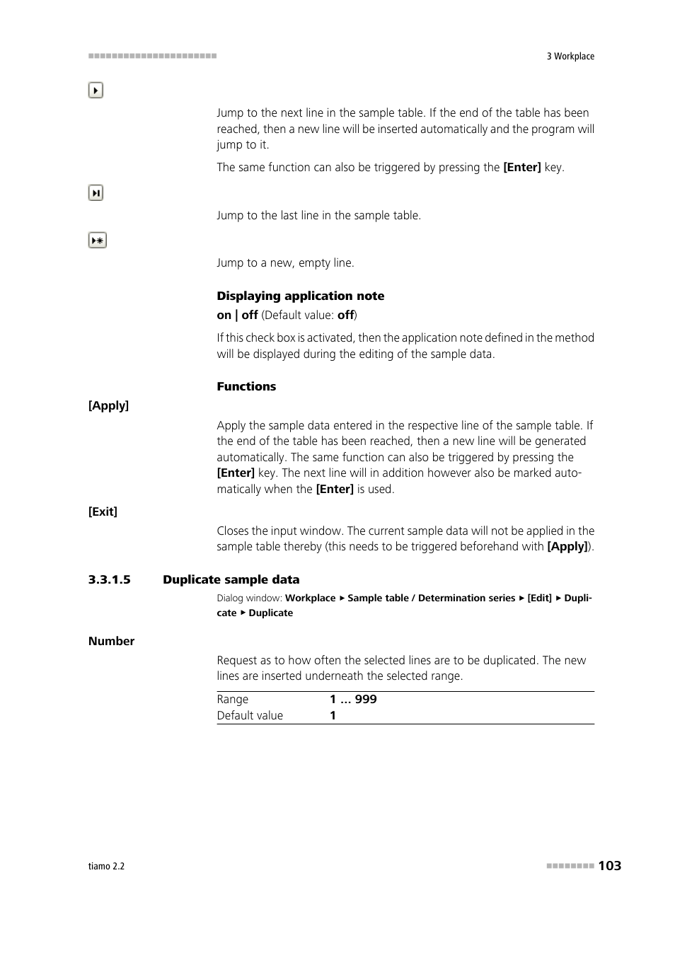 5 duplicate sample data | Metrohm tiamo 2.2 Manual User Manual | Page 117 / 1574