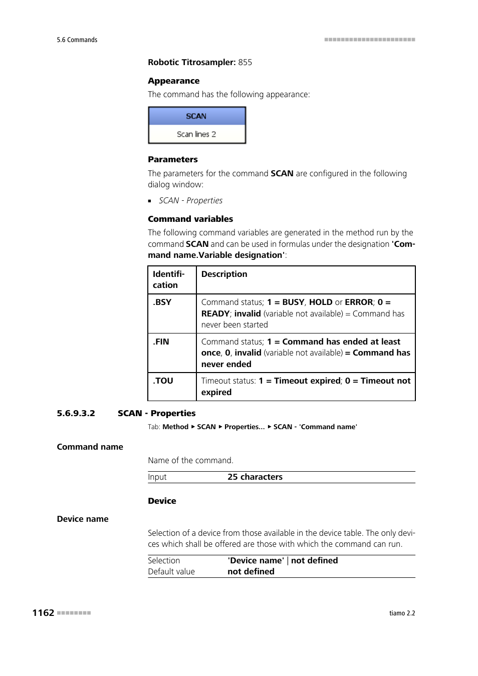 2 scan - properties | Metrohm tiamo 2.2 Manual User Manual | Page 1176 / 1574