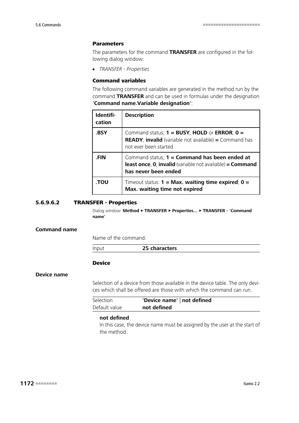 2 transfer - properties | Metrohm tiamo 2.2 Manual User Manual | Page 1186 / 1574