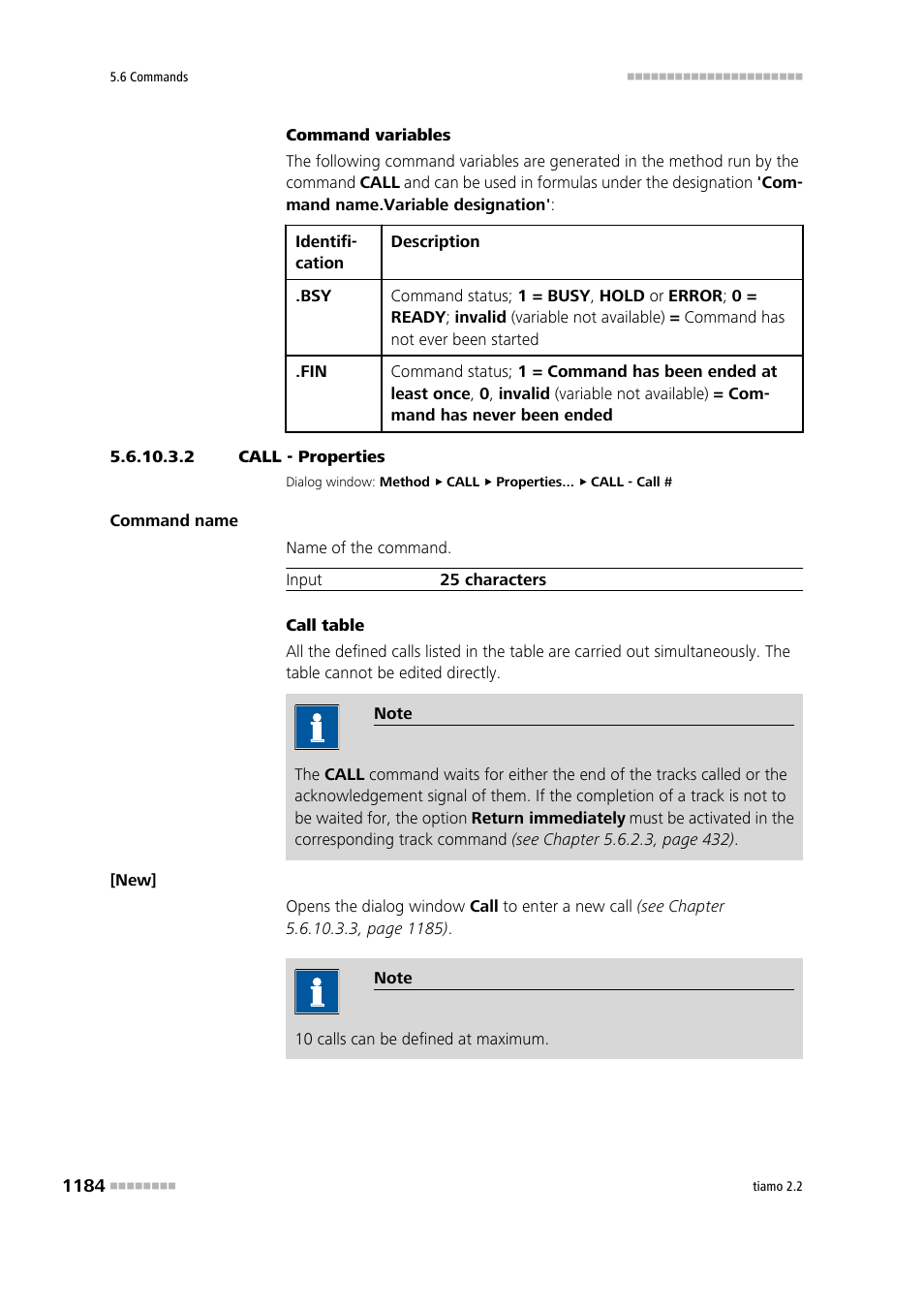 2 call - properties | Metrohm tiamo 2.2 Manual User Manual | Page 1198 / 1574