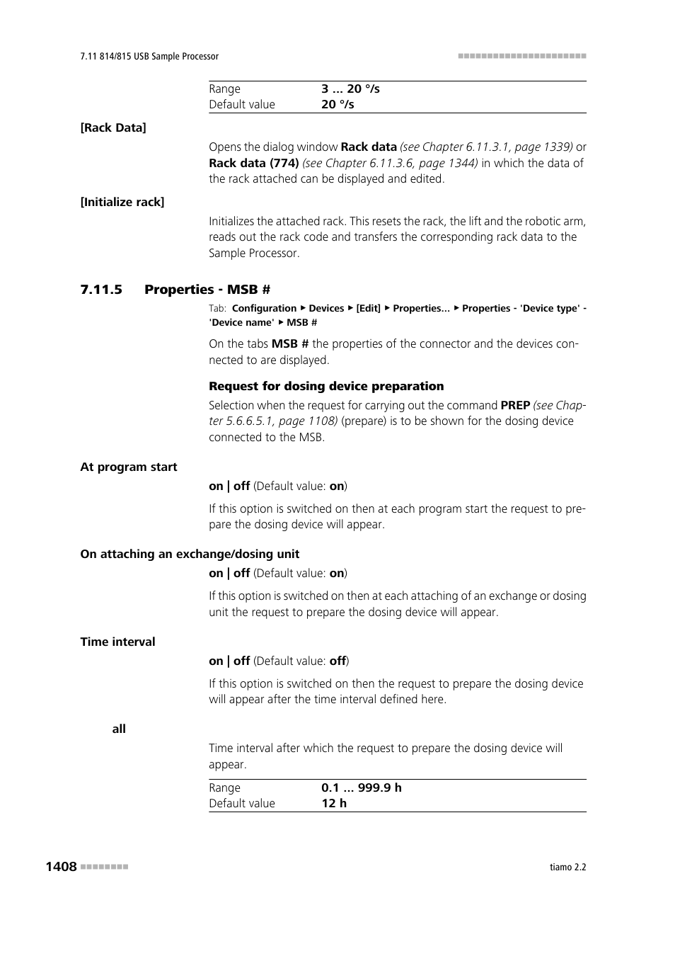 5 properties - msb | Metrohm tiamo 2.2 Manual User Manual | Page 1422 / 1574