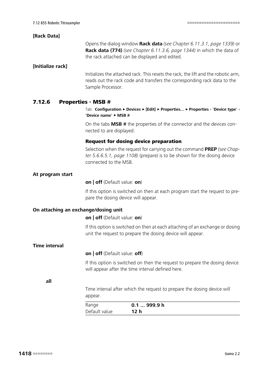 6 properties - msb | Metrohm tiamo 2.2 Manual User Manual | Page 1432 / 1574