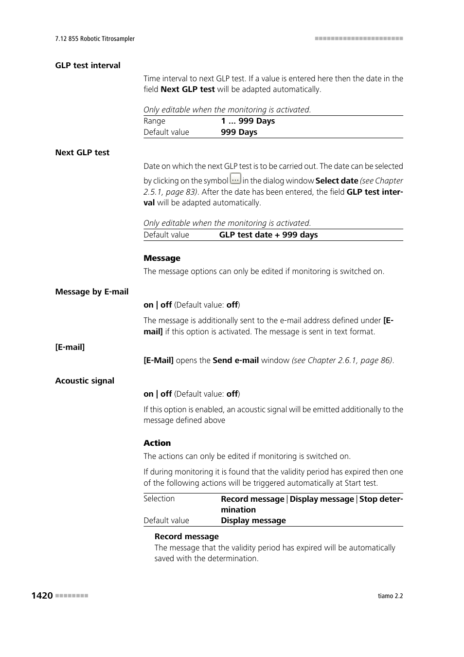 Metrohm tiamo 2.2 Manual User Manual | Page 1434 / 1574