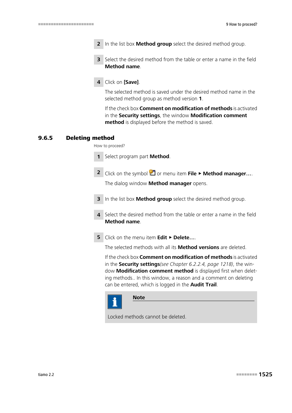 5 deleting method, Deleting method 5 | Metrohm tiamo 2.2 Manual User Manual | Page 1539 / 1574