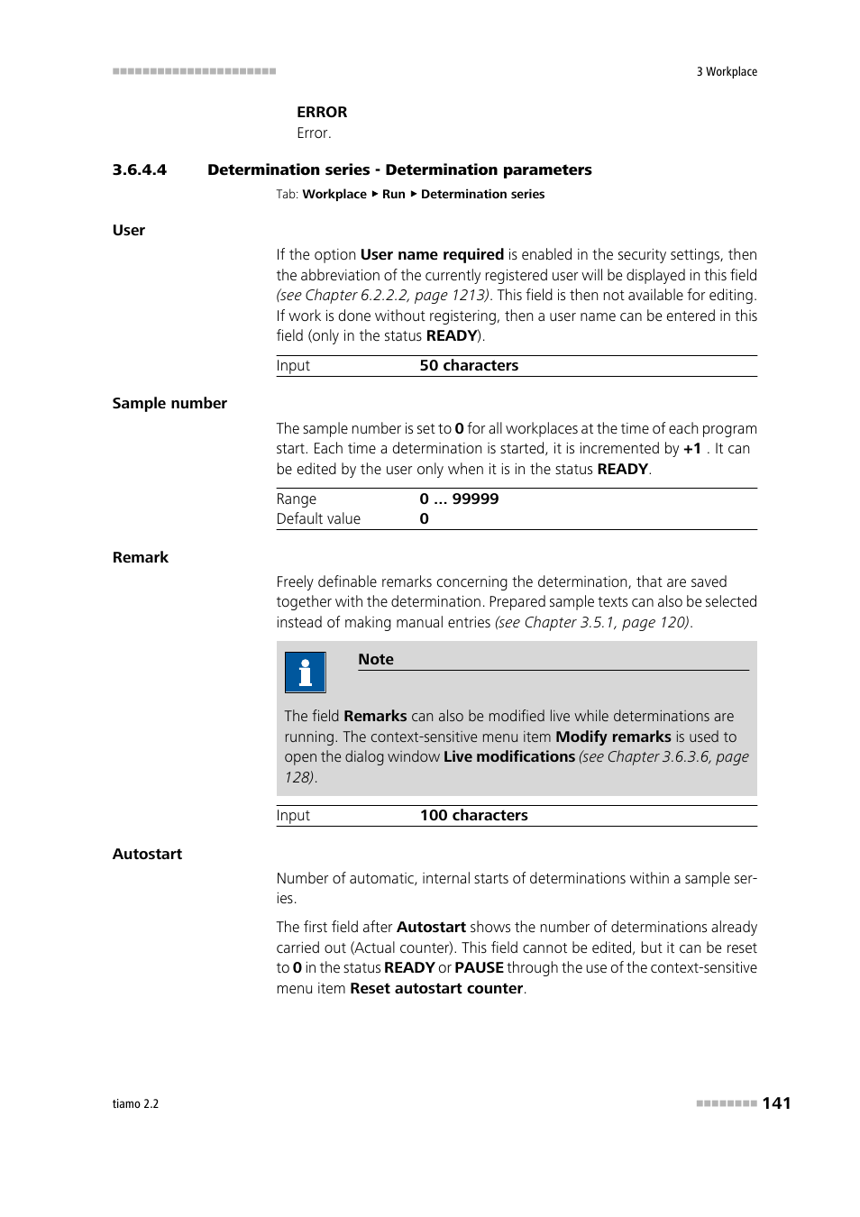 4 determination series - determination parameters | Metrohm tiamo 2.2 Manual User Manual | Page 155 / 1574