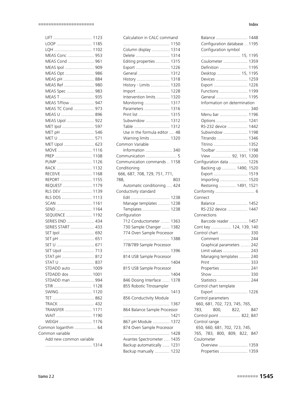 Metrohm tiamo 2.2 Manual User Manual | Page 1559 / 1574