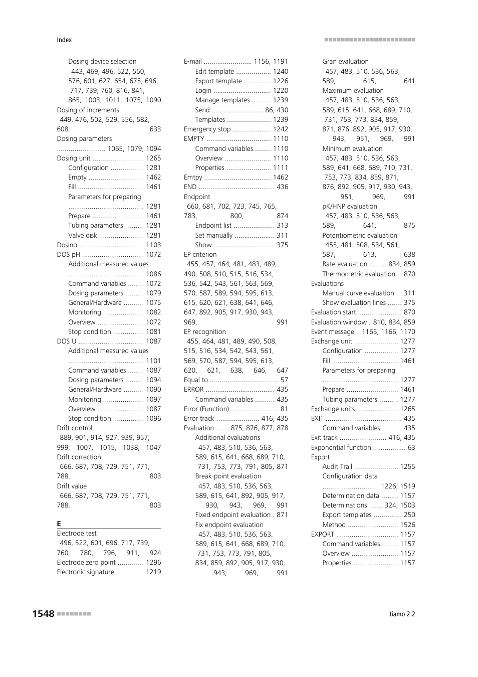 Metrohm tiamo 2.2 Manual User Manual | Page 1562 / 1574