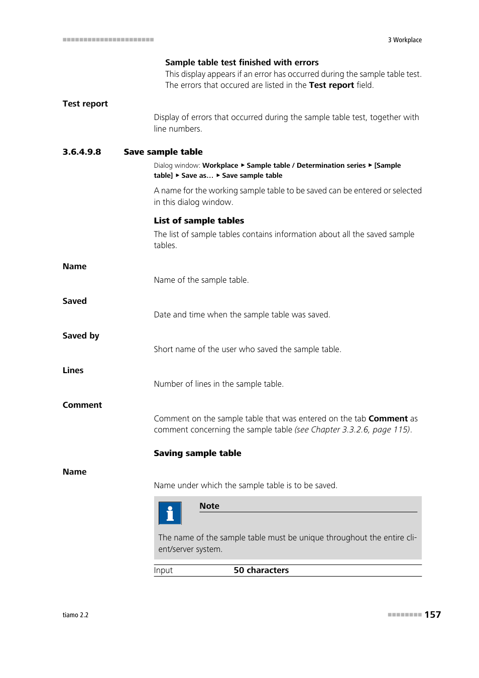 8 save sample table | Metrohm tiamo 2.2 Manual User Manual | Page 171 / 1574