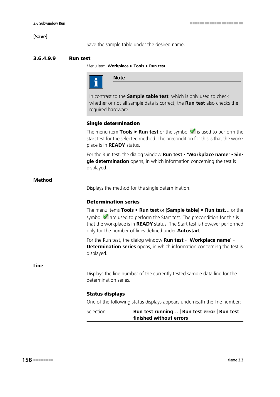 9 run test | Metrohm tiamo 2.2 Manual User Manual | Page 172 / 1574