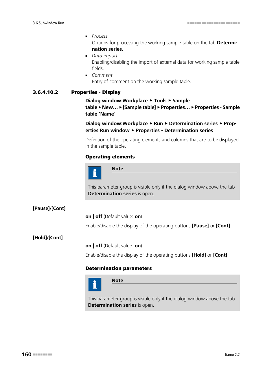 2 properties - display | Metrohm tiamo 2.2 Manual User Manual | Page 174 / 1574