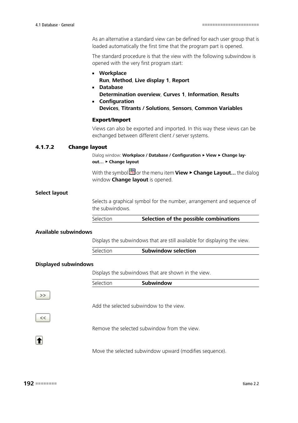 2 change layout | Metrohm tiamo 2.2 Manual User Manual | Page 206 / 1574