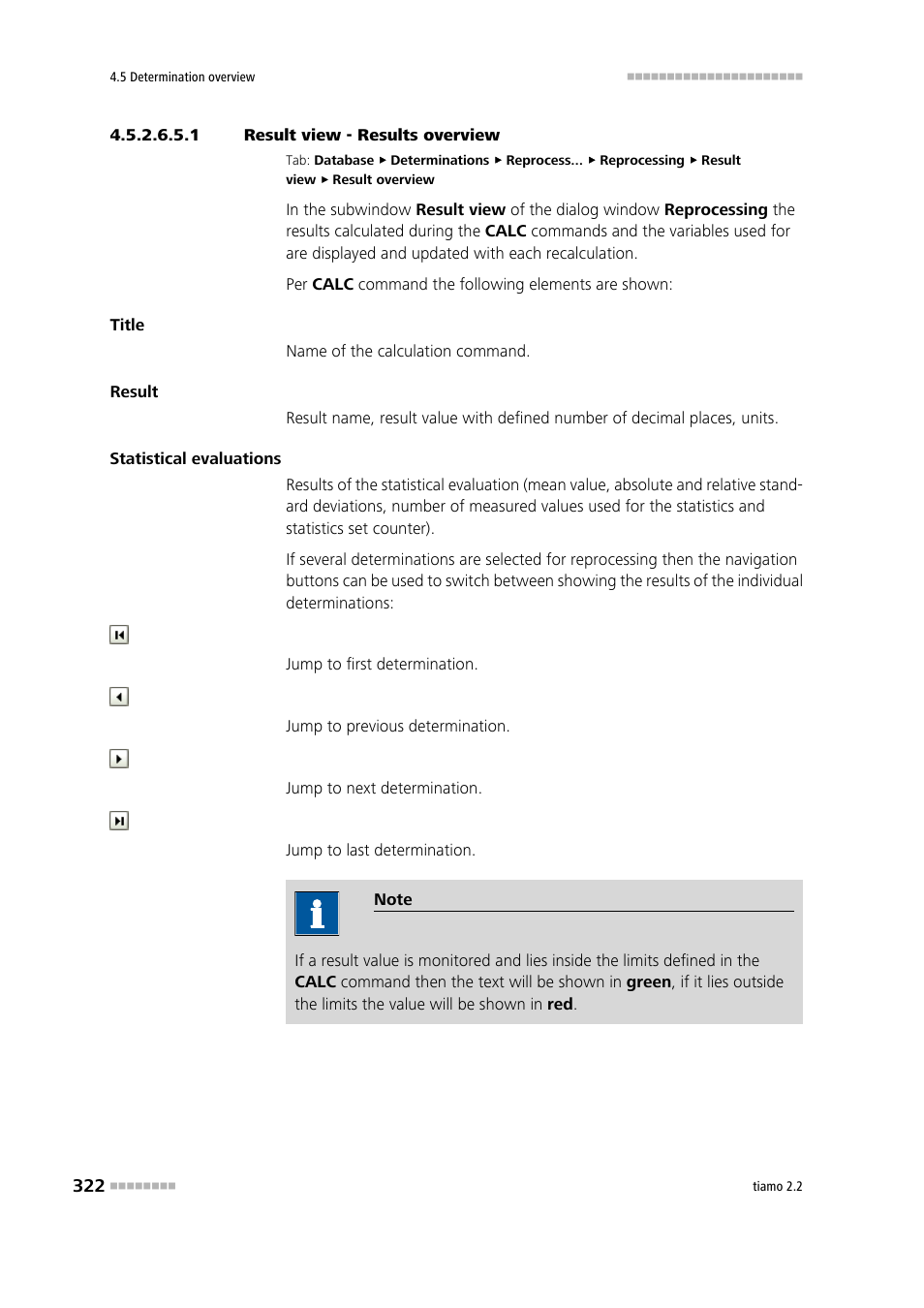 1 result view - results overview | Metrohm tiamo 2.2 Manual User Manual | Page 336 / 1574