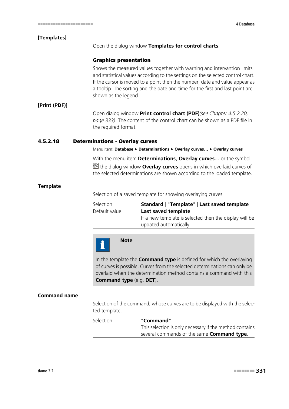 18 determinations - overlay curves, Determinations - overlay curves | Metrohm tiamo 2.2 Manual User Manual | Page 345 / 1574