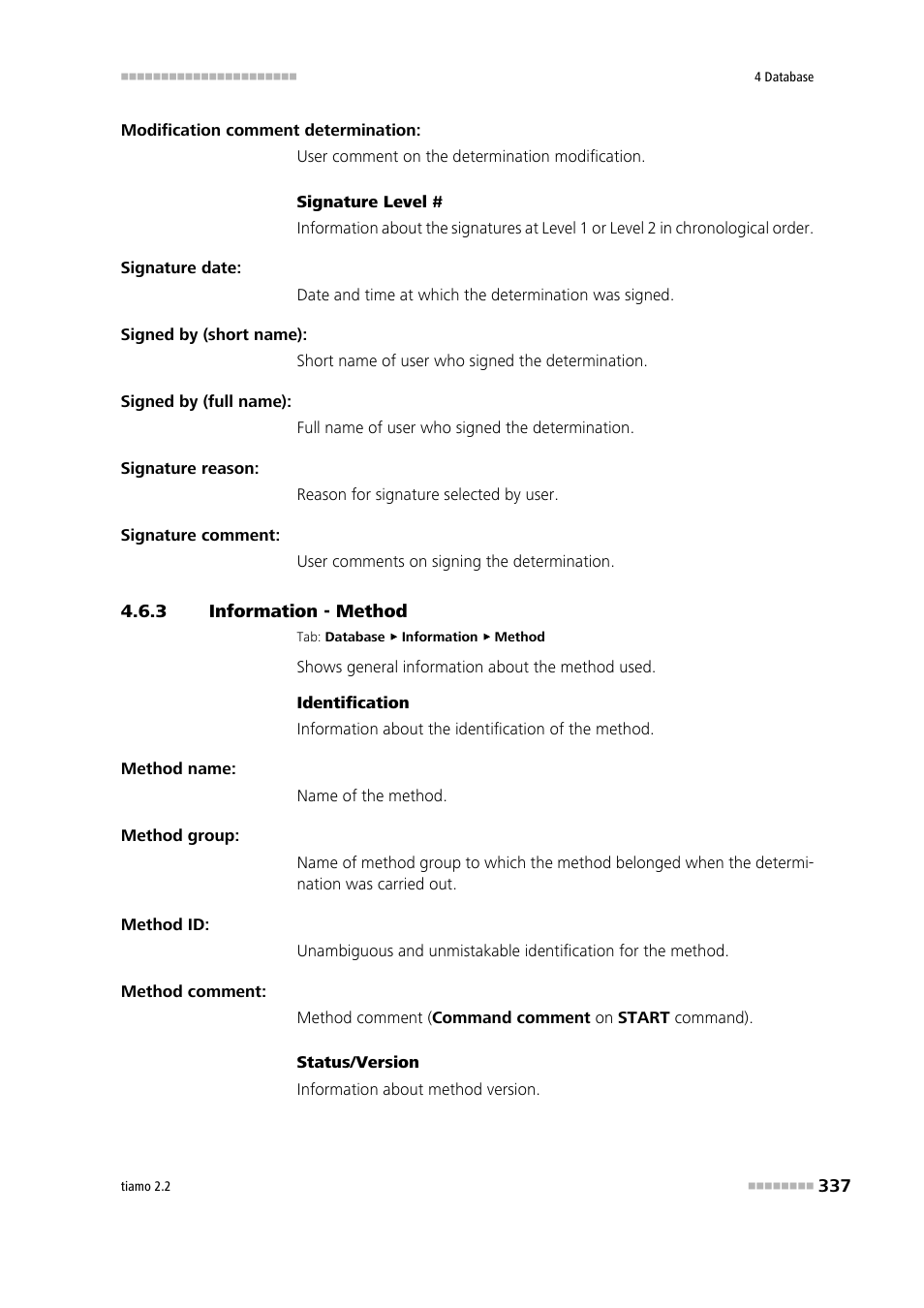 3 information - method, Information - method | Metrohm tiamo 2.2 Manual User Manual | Page 351 / 1574