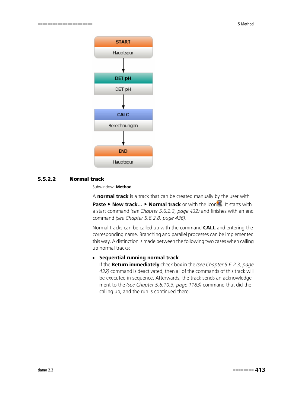 2 normal track, Normal track | Metrohm tiamo 2.2 Manual User Manual | Page 427 / 1574