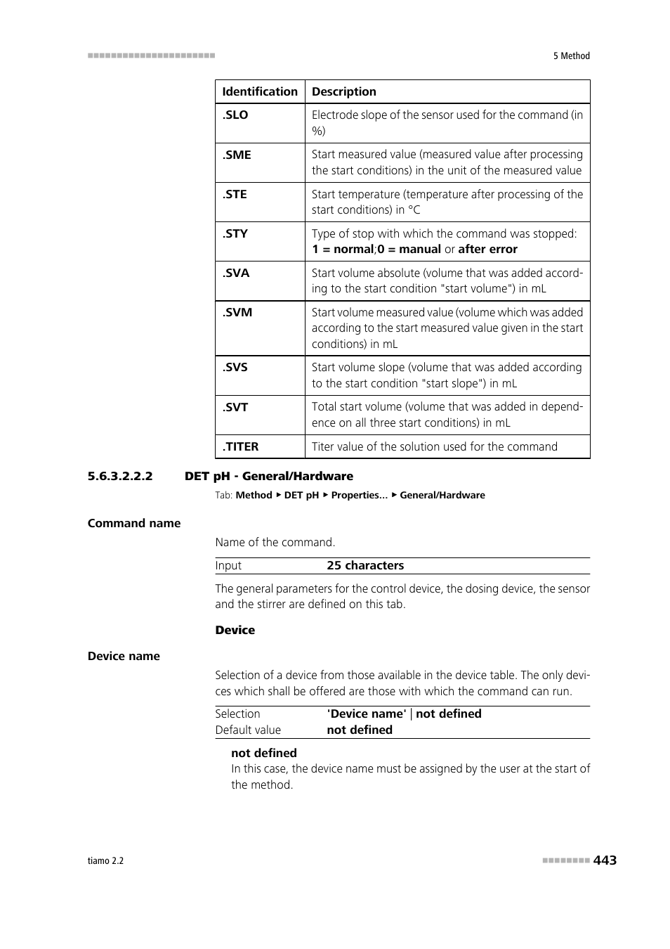 2 det ph - general/hardware, General/hardware | Metrohm tiamo 2.2 Manual User Manual | Page 457 / 1574