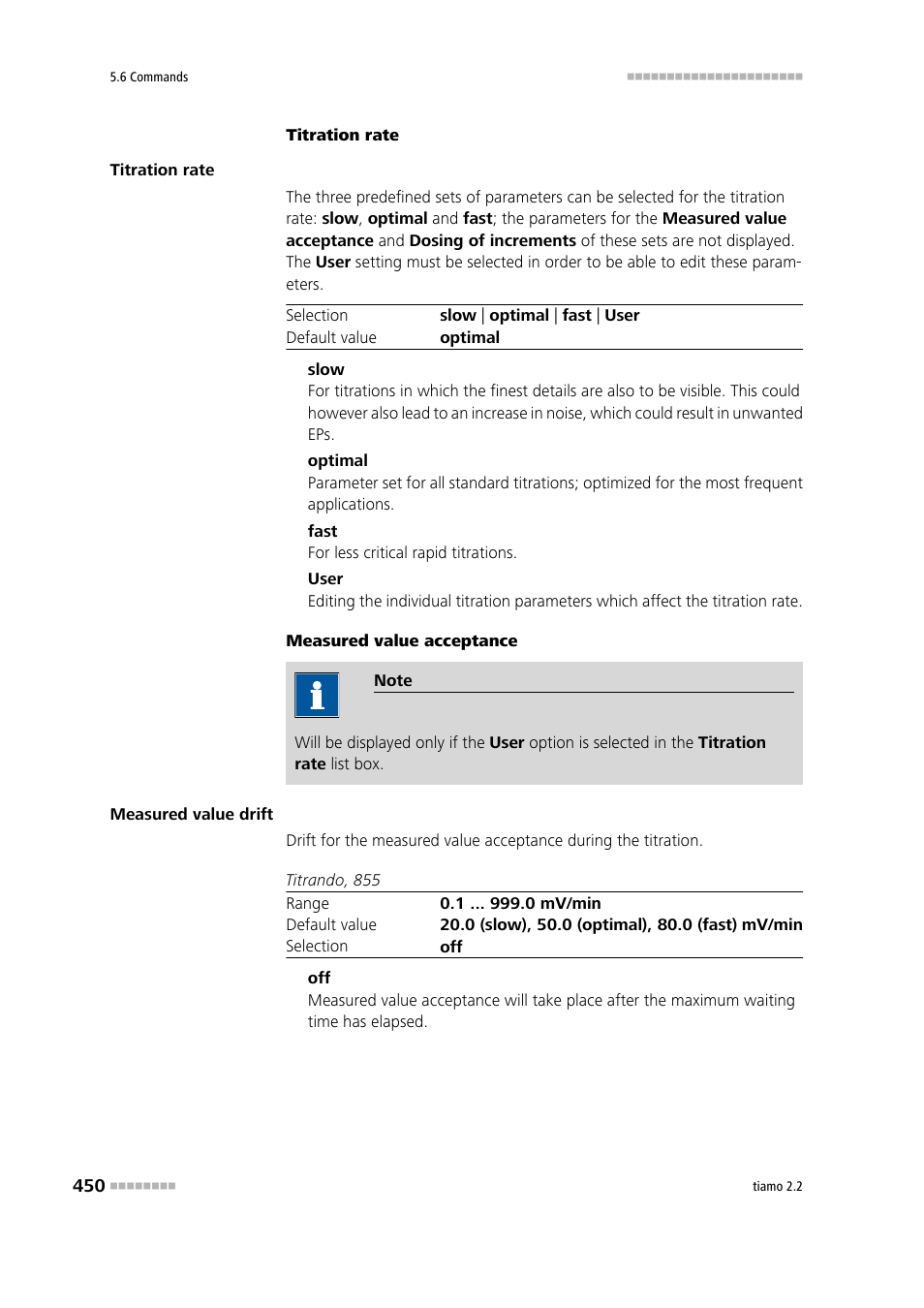 Metrohm tiamo 2.2 Manual User Manual | Page 464 / 1574