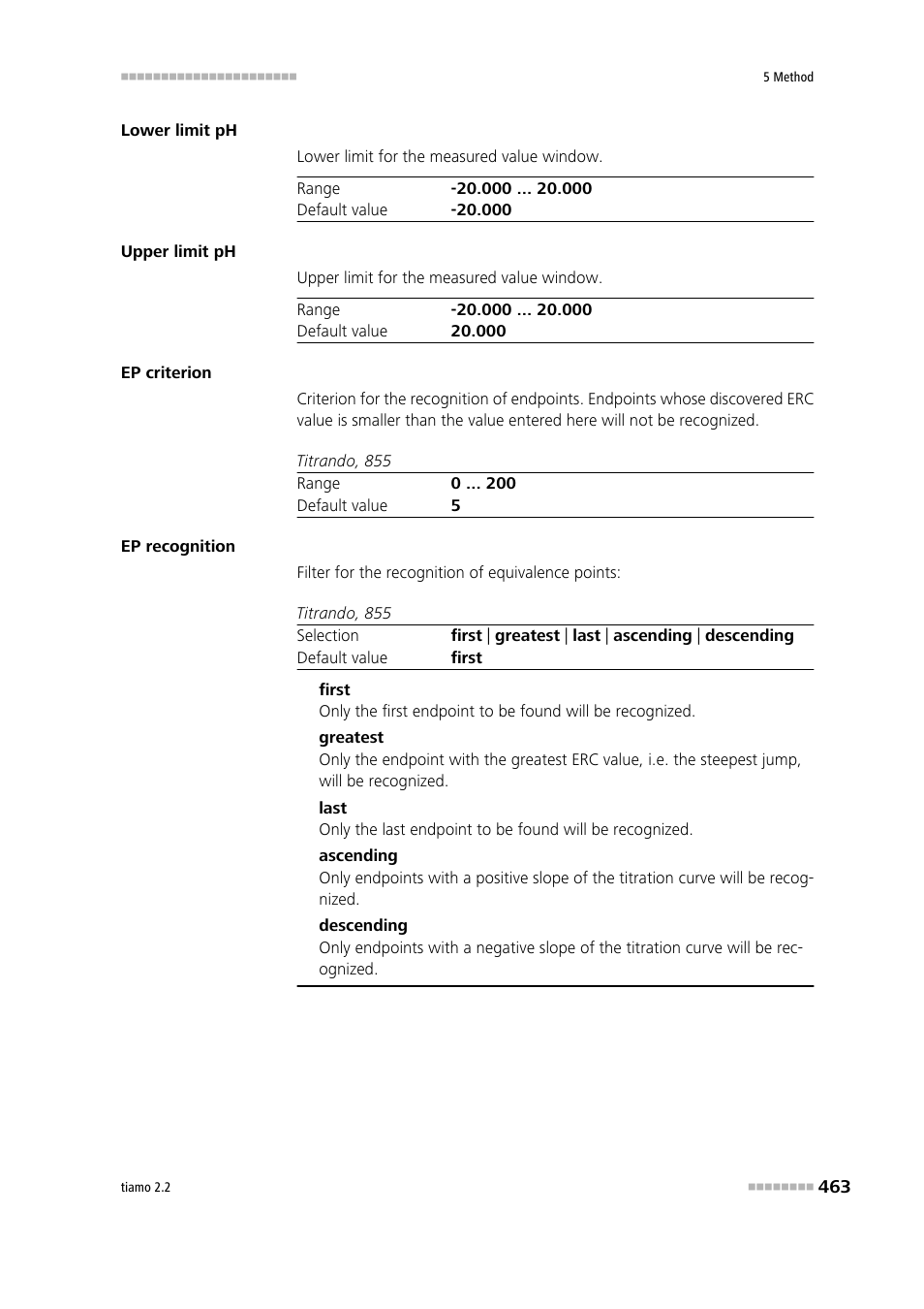 Metrohm tiamo 2.2 Manual User Manual | Page 477 / 1574