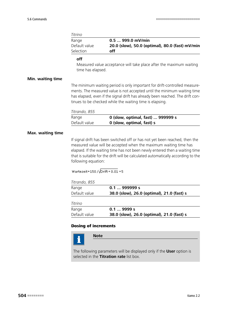 Metrohm tiamo 2.2 Manual User Manual | Page 518 / 1574