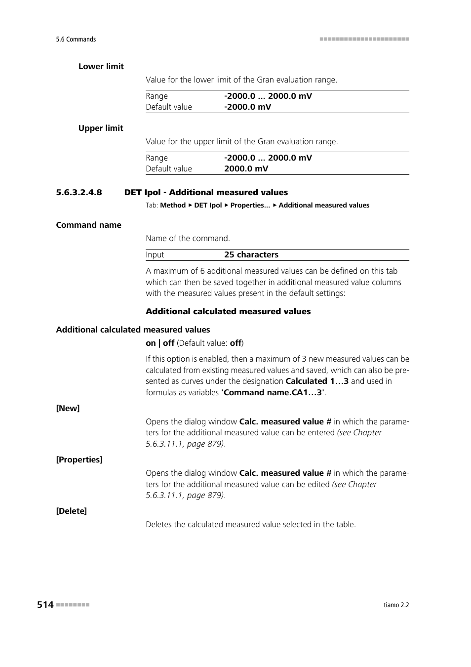 8 det ipol - additional measured values | Metrohm tiamo 2.2 Manual User Manual | Page 528 / 1574