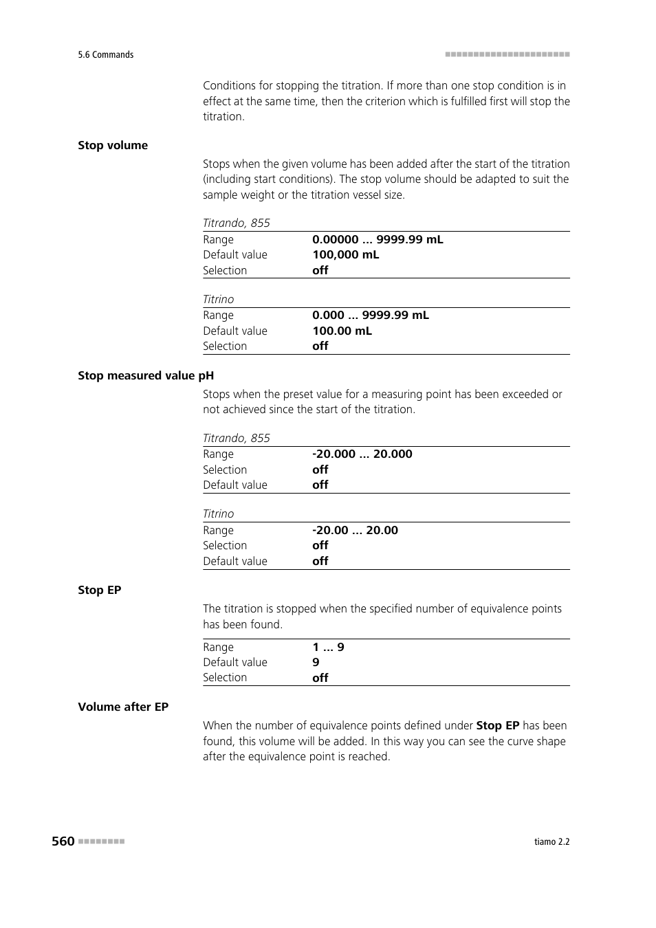 Metrohm tiamo 2.2 Manual User Manual | Page 574 / 1574