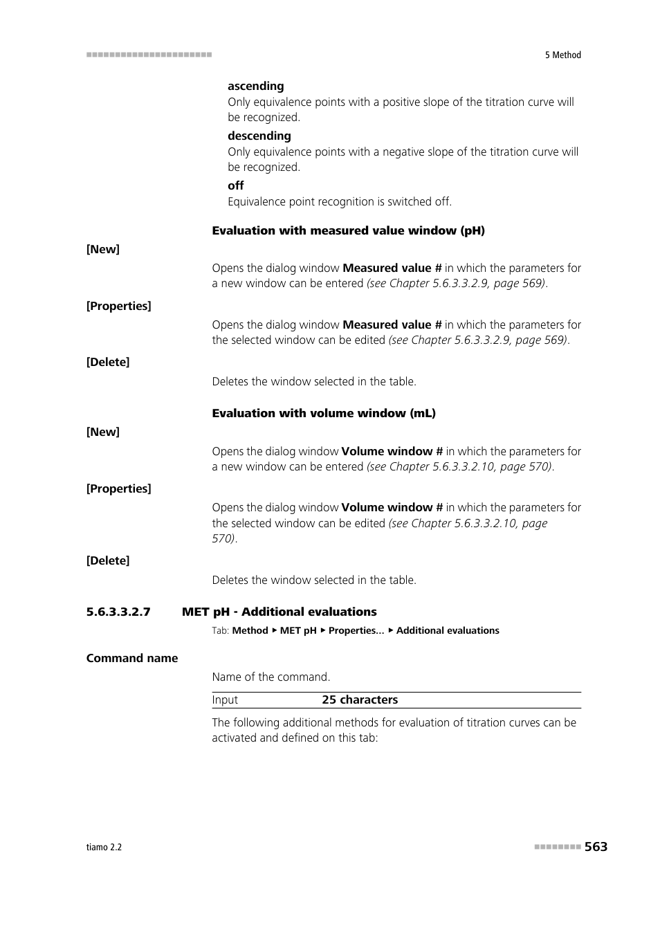 7 met ph - additional evaluations | Metrohm tiamo 2.2 Manual User Manual | Page 577 / 1574