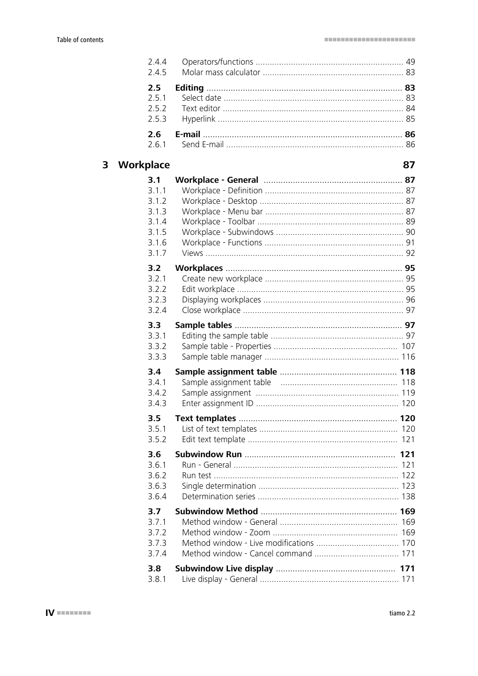 Metrohm tiamo 2.2 Manual User Manual | Page 6 / 1574
